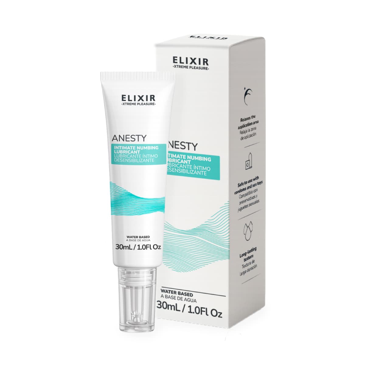 Elixir Anesty Lubricante íntimo Anal Desensibilizante — 30ML