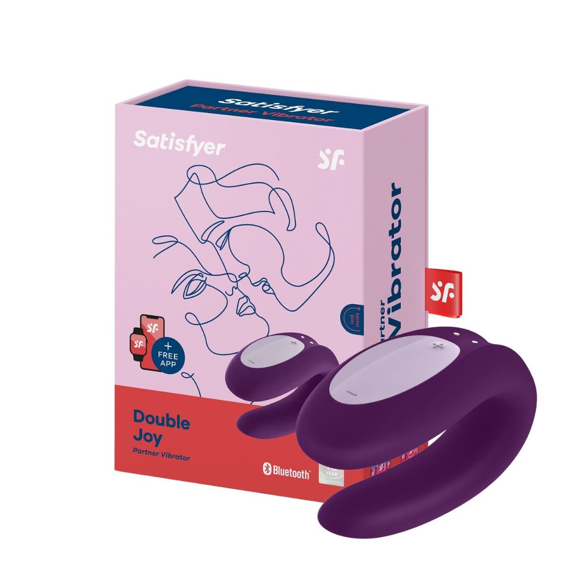 Satisfyer Double Joy — AZUL
