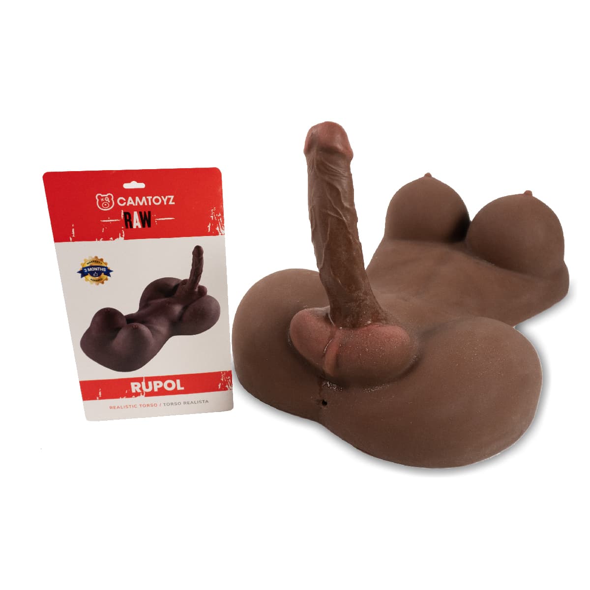 Torso Transexual Rupol Camtoyz — Piel Oscura