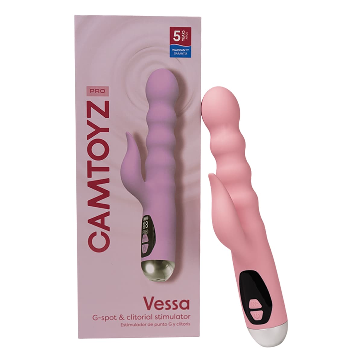 Estimulador de punto G y clítoris Vessa Camtoyz